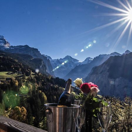 Chalet Aargovia South Wengen Bagian luar foto