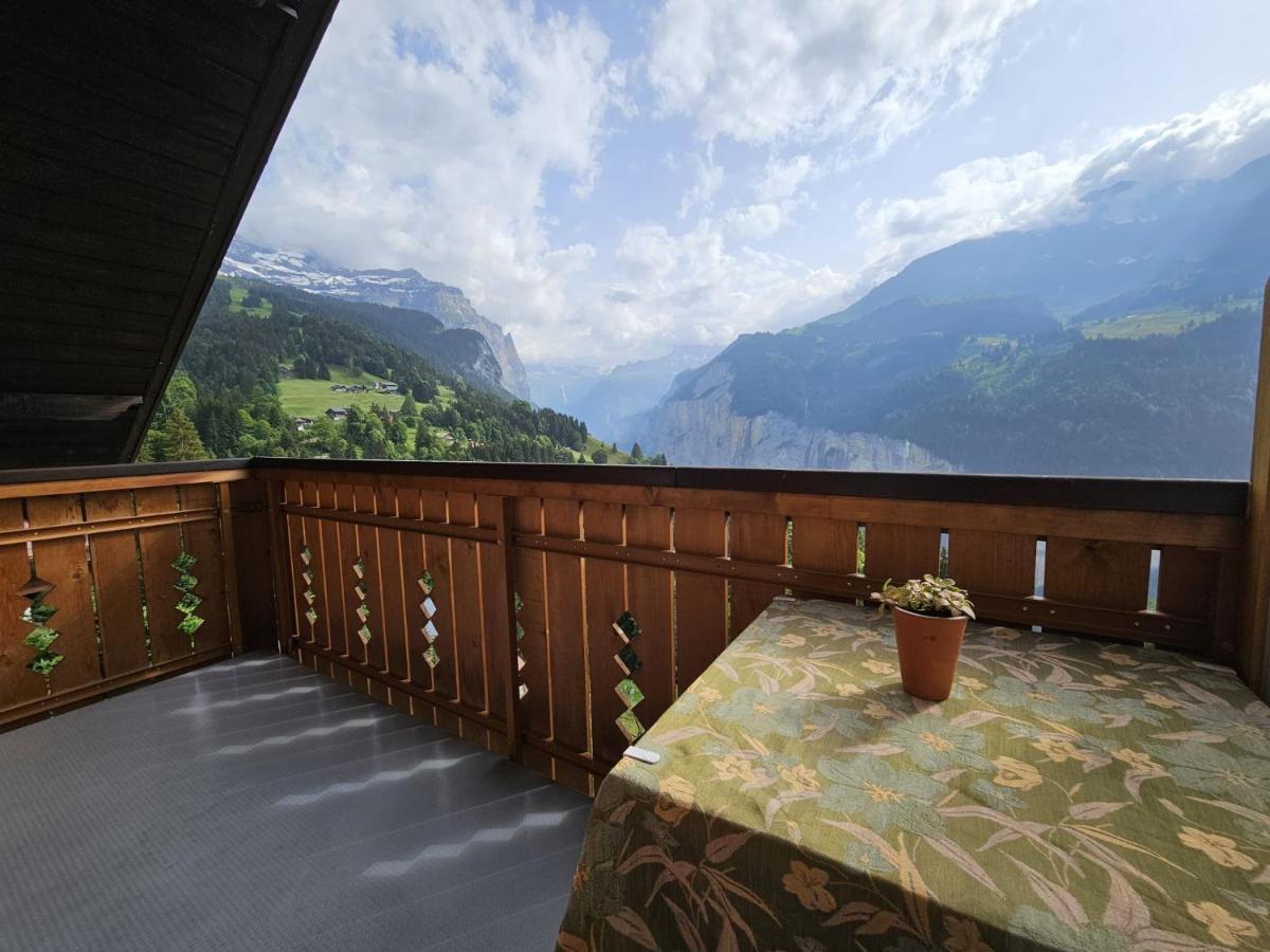 Chalet Aargovia South Wengen Bagian luar foto
