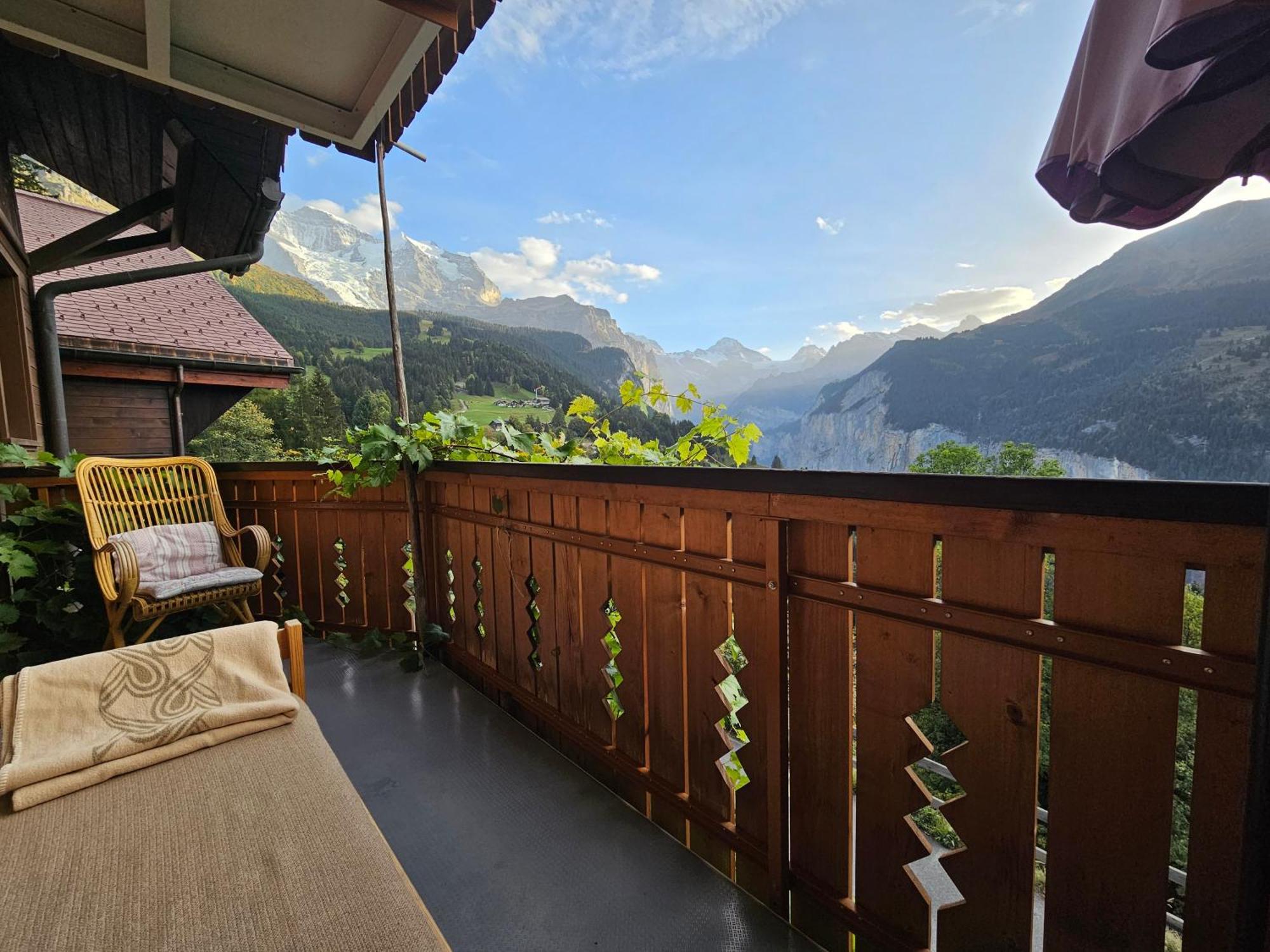 Chalet Aargovia South Wengen Bagian luar foto