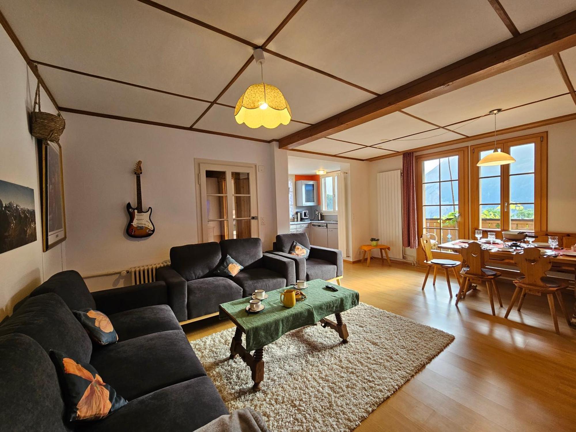 Chalet Aargovia South Wengen Bagian luar foto